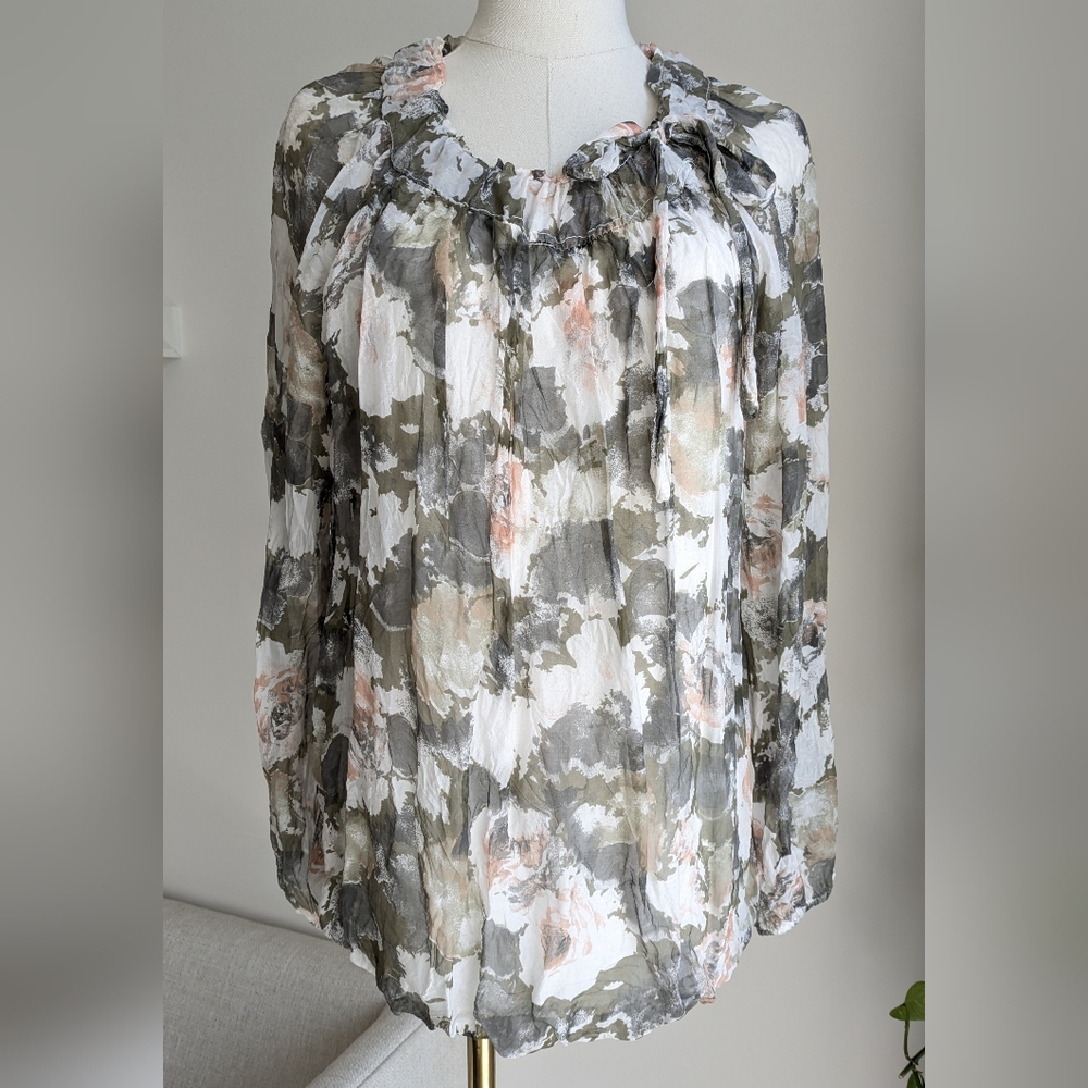 GIUSY Silk Blouse